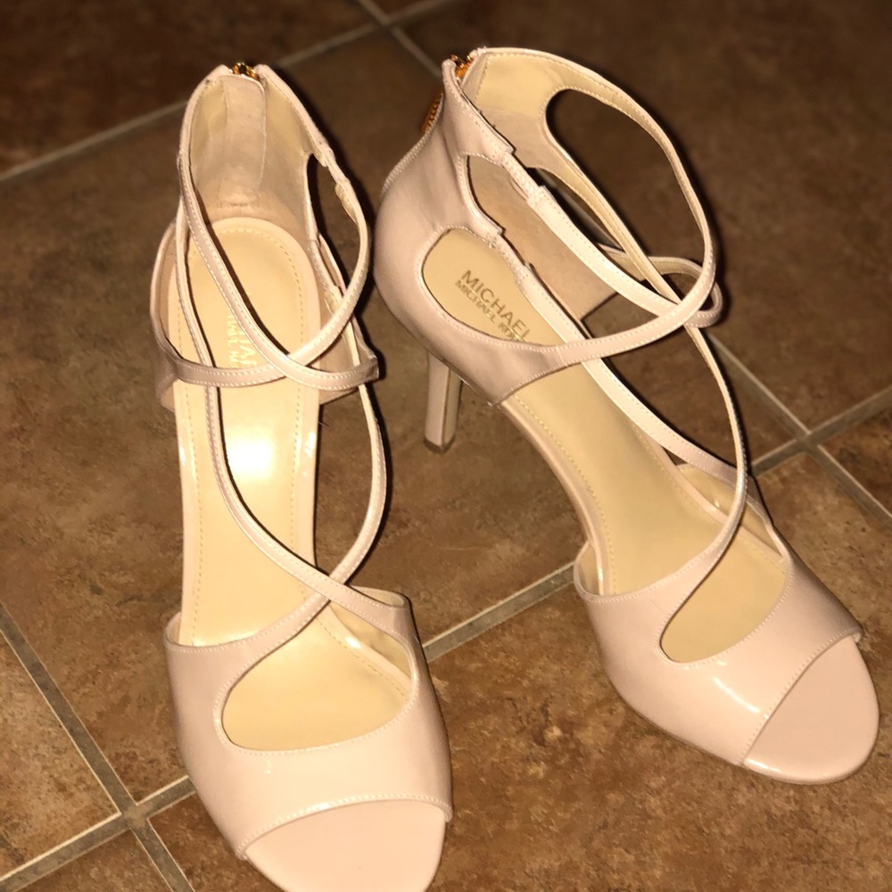 Patent leather heels